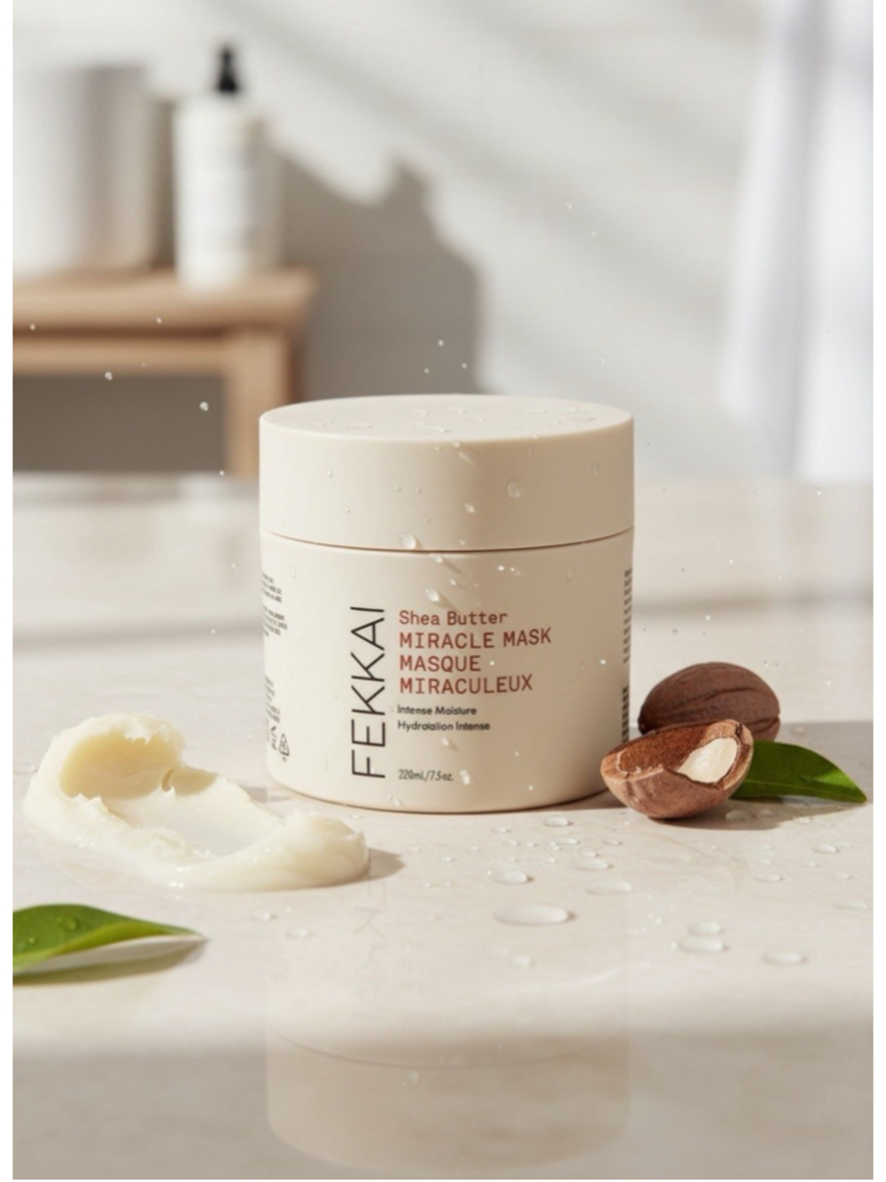 Fekkai Shea Butter Miracle Mask Intense Moisture Hair Treatment 7.5 oz New